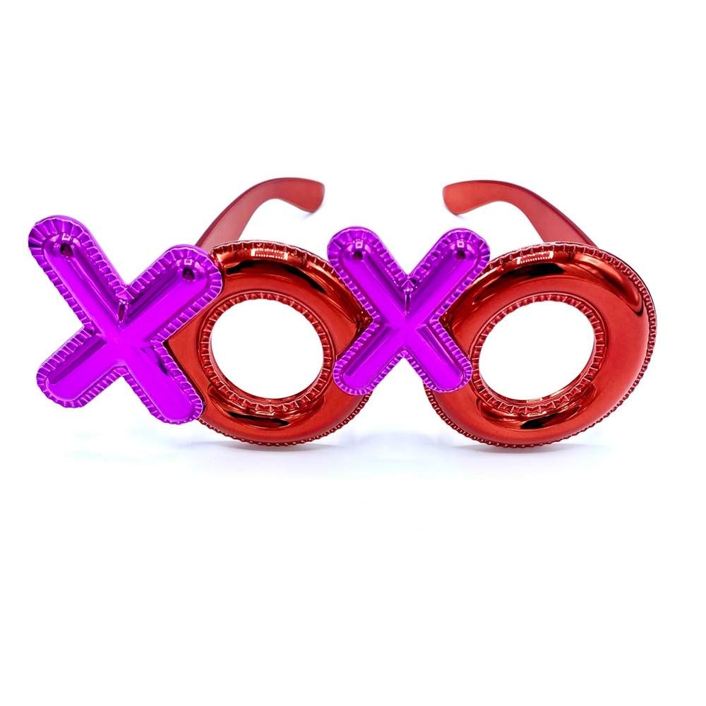 XOXO - Shaped Party Decoration - Red and Pink